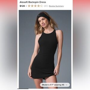 ALO Yoga Alosoft Backspin Dress